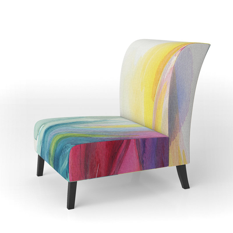 Fauteuil de chambre rembourré Glam 'Deya - Fashion Model With Vivid Make Up II