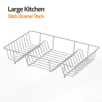 Large Rinse Basket Dish Rack