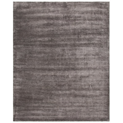 Tapis gris anthracite tissé à la main Mcelroy