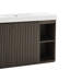 Meuble-lavabo en chêne fumé 48 po avec lavabo