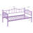 Twin Size Daybed, Sofa Bed Frame with Heart-Shaped Decoration and Steel Slat Support, Space-Saving-1985905803-1985905800