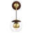 Ashante Aluminum Armed Sconce