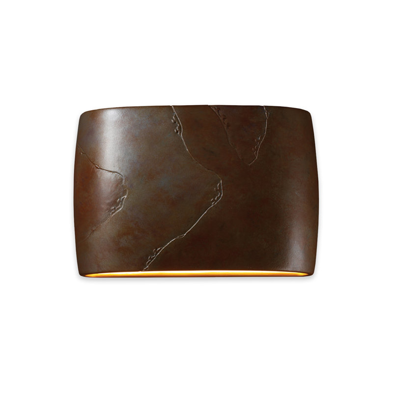 Ambiance Collection™ 2 - Light LED Outdoor Flush Mount, Tierra Red Slate