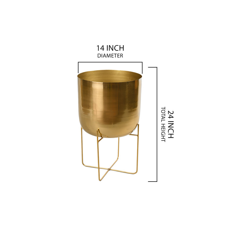 Aulii Metal Pot Planter