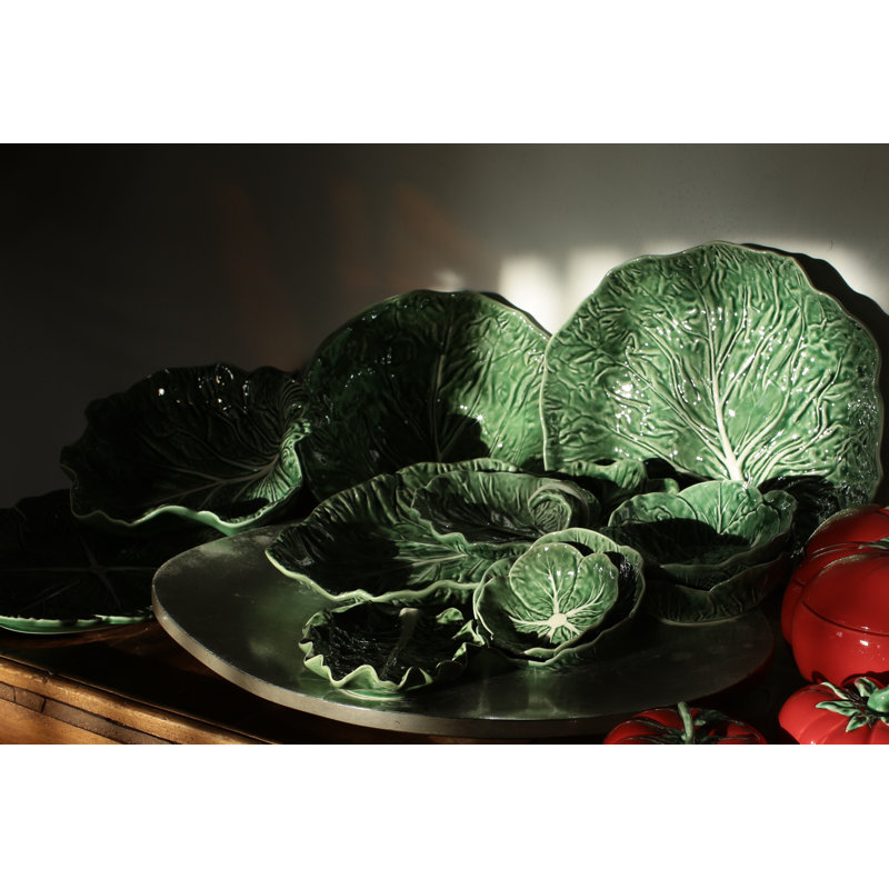 Cabbage Earthenware Salad Bowl