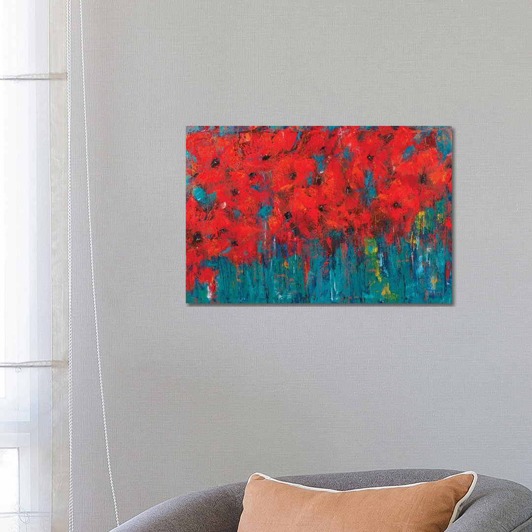 Poppy by Olena Bogatska - Wrapped Canvas Gallery-Wrapped Canvas Giclée