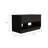 Rectangle 2-Shelf 2-Drawer Storage Bench Wenge-871436111