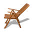 Chaise avec accoudoirs d'extérieur 27 po