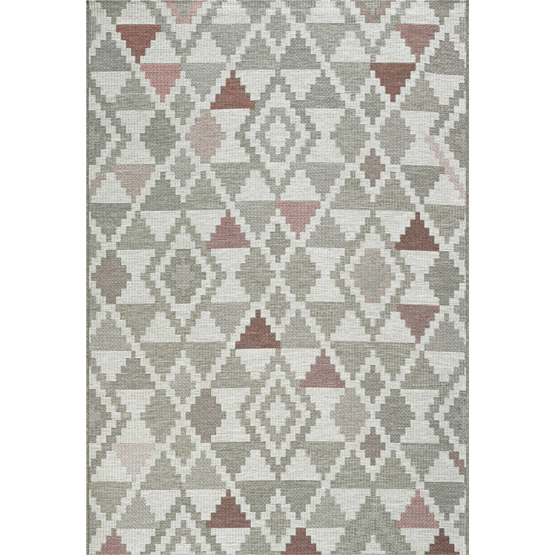 Avenir Geometric Indoor / Outdoor Area Rug, Rectangle 120 x 170cm