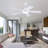 52" Modern 5-blade Downrod Ceiling Fans With Lights And Remote-1060924660