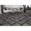 Tapis bleu de haute qualité noué à la main