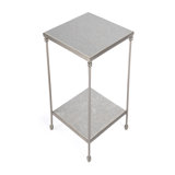 Imogen Iron and Granite Side Table