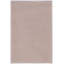 Tapis uni en polyester tissé à la machine de couleur taupe-91927585