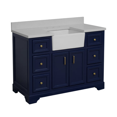 Emiliano 48'' Single Bathroom Vanity with Top