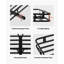 Porte-bagages avec filet d'attelage 500 lb