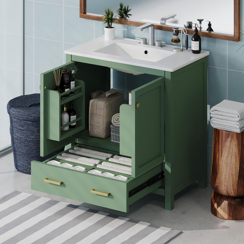 Meuble-lavabo autoportant 30 po