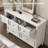7 Drawer Dresser, Large Wooden Storage Chest of Drawers with Exquisite Metal Handles, Dresser TV Stand, Drawer Organizer for Bedroom, Living Room, Hallway, Entryway, White-914304632