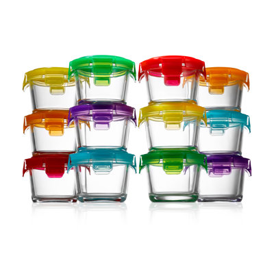 35oz. Glass Food Storage Container