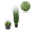 Herbe verte artificielle en pot-24132953