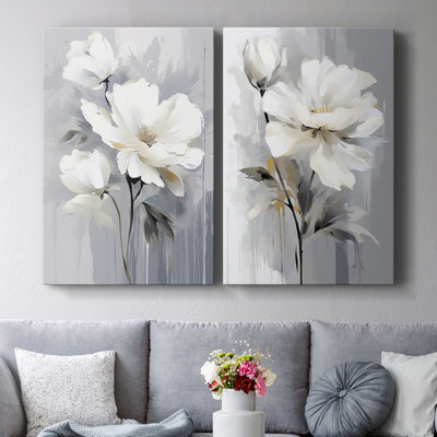 FLORAL Series CDXXXVII-Premium Gallery Wrapped Canvas -Ready to Hang