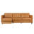 Anteria 93" Power Reclining Genuine Leather Sofa