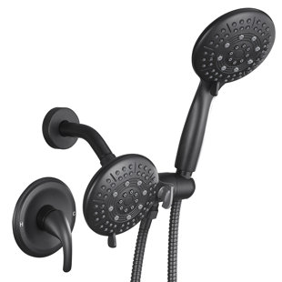 Système de douche complet avec valve brute