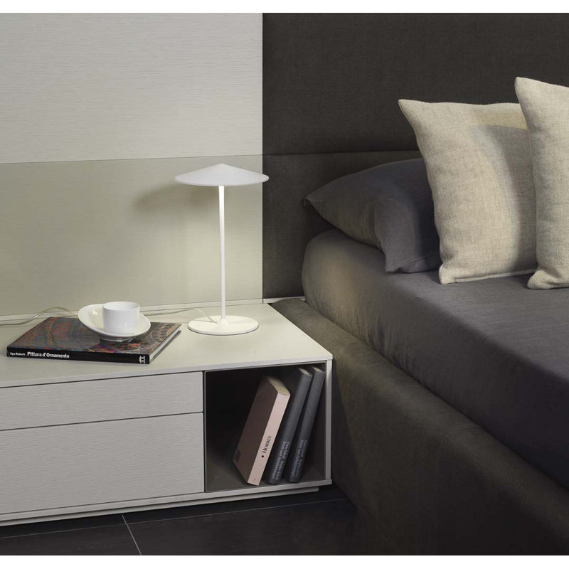 Pla Table Lamp, Textured White