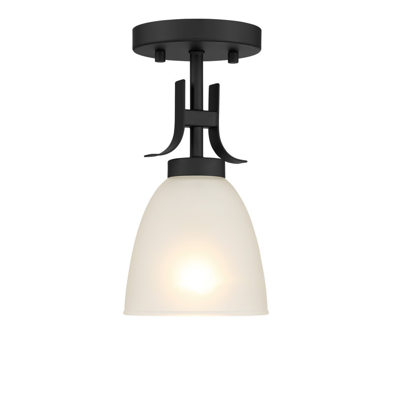 Kairell Glass Semi Flush Mount