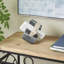 Cole And Grey Marble Geometric Link Knot Sculpture