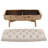 Storage Bench 40.6" Solid Wood Fir