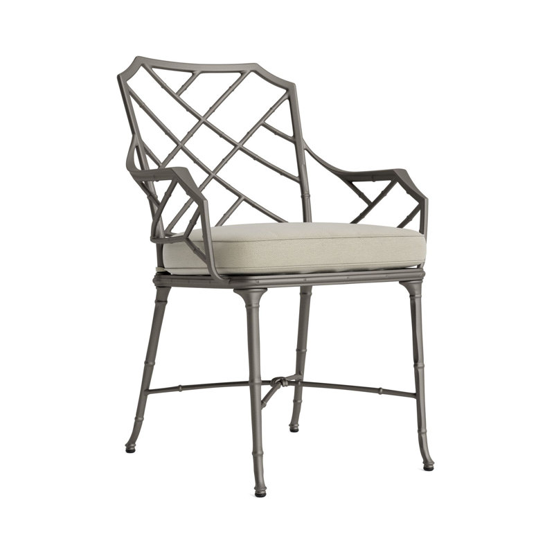 Calcutta Outdoor Dining Chair, Mica, Fusion Neptune
