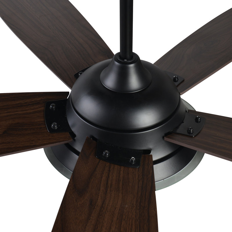Striker 56" Smart Ceiling Fan Dimmable LED Light Kit & Remote Control, Works With Alexa/Google Home/Siri