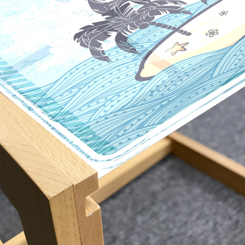 Jacarri Sled Coffee Table, 40cm H x 91cm W x 62cm D