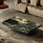 Table basse rectangulaire moderne en marbre-370397004