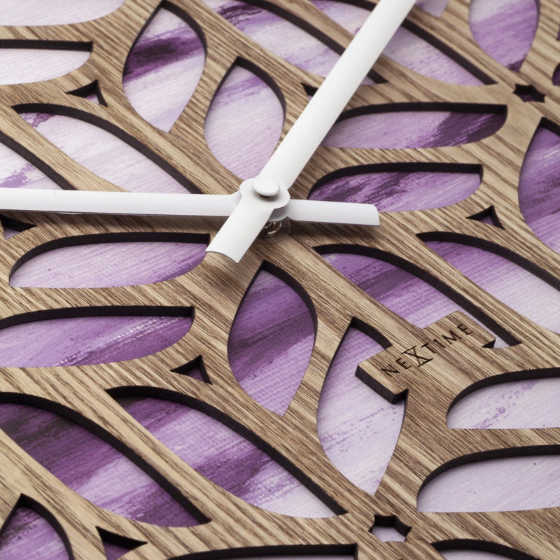 Peace & Calm Solid Wood Wall Clock