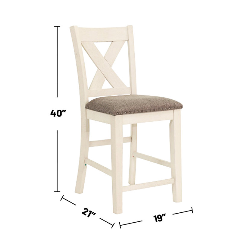 Deux chaises à dossier en mousse de bois d'hévéa blanche et grise et des chaises simples et élégantes en polyfibre pour la fabrication de comptoirs, le support, l'apparence et les meubles