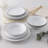 Noritake Regina Platinum 12-Piece Dinnrware Set, Service For 4