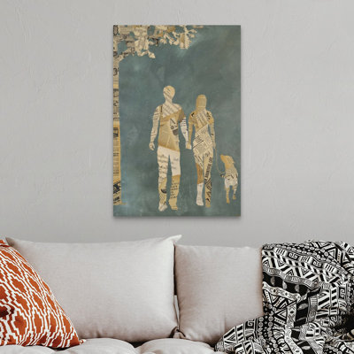 «Summer Stroll» par Saulters, impression sur toile