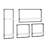Brooksville Manufactured Wood and Iron Wall Mounted Accent Shelf (Set of 4)-631286160