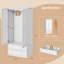 Ensemble de chambre à coucher 5 pièces pour lit double (ensemble de 5)-1912647675-1912647678