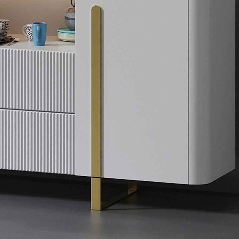 Armoire d'entrée murale en granit de style luxueux, H 35,43 po x l 47,24 po x P 15,75 po