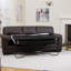 Robidoux 3 Seater Faux Leather Sofa Bed-25211369