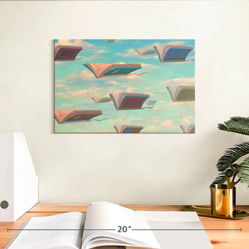 Livres volants fantaisistes Kerner, H 8 po x l 12 po