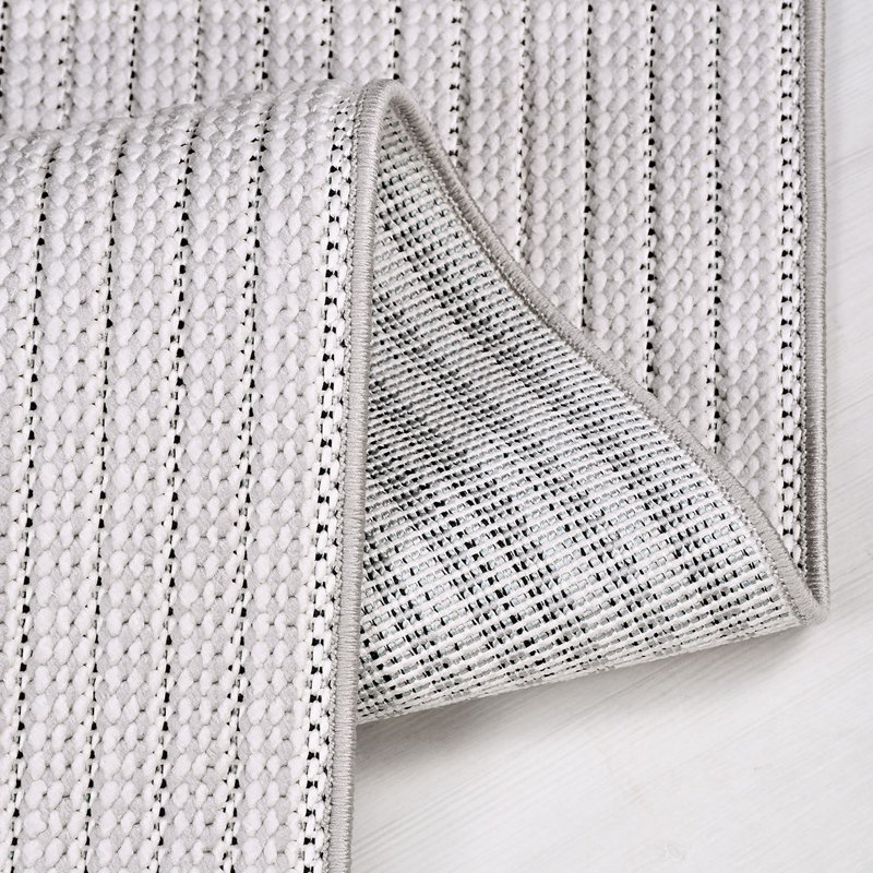Tapis beige moderne lavable à la machine, Rectangle 2 pi 8 po x 5 pi