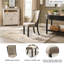 Chaise d'appoint Krout en brun