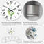 Vintage Herbs and Wild Flowers II - Horloge murale traditionnelle-1233184316