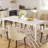 Lamekia Metal Base Dining Table-559635827-568333581