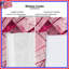 Rideaux de fenêtre à lignes abstraites roses, voilages et voilages abstraits - 1 panneau-1986879798-1986879793