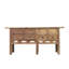 Carved Early 19th Century Elm Console