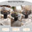 35 Inch Round Dining Table , Modern Circle Pedestal Table, Small Dinner Table For Dining Room,Kitchen-1040765936